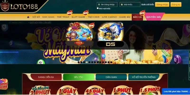 Bắn cá Loto188 gây sốt trên toàn cầu bởi tính thú vị